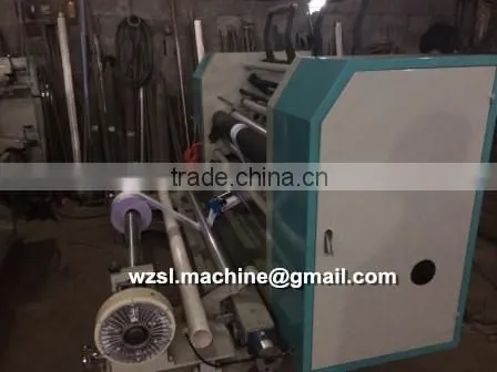 Paper and plastic film slitting rewinding machine