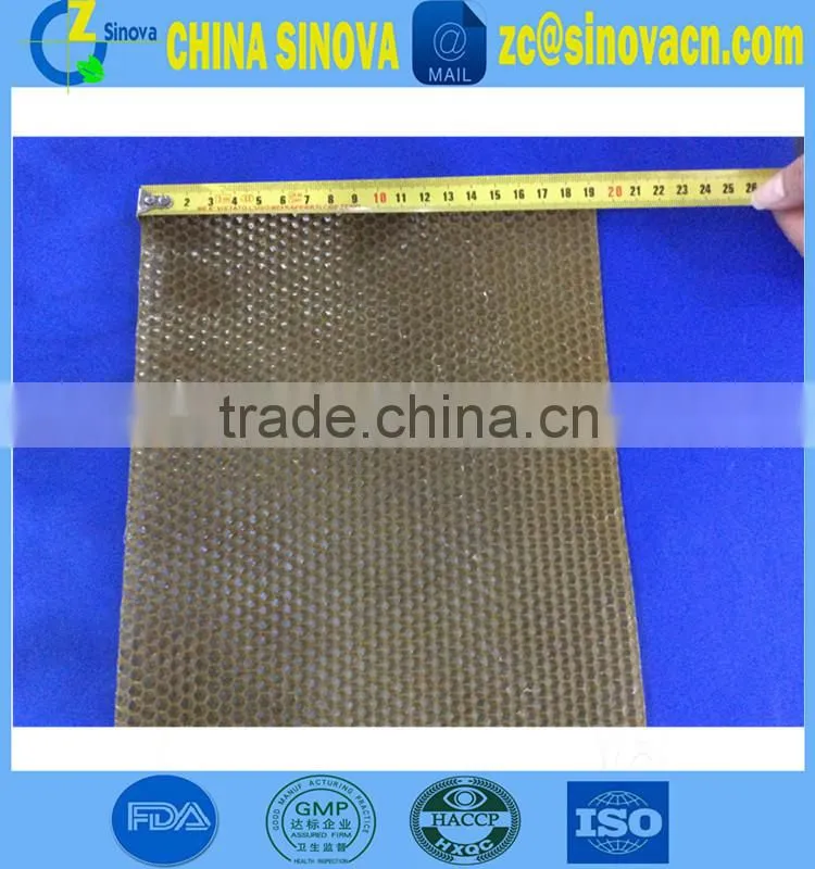 100% pure beeswax foundation sheet for sale