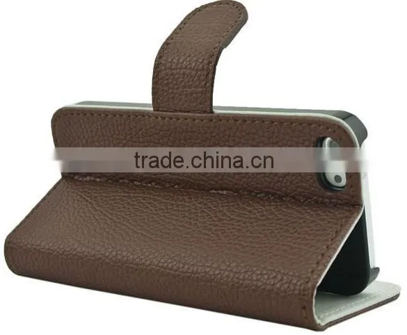 ODM Factory high quality leather cases for iphone5 iphone 5s iphone 5c