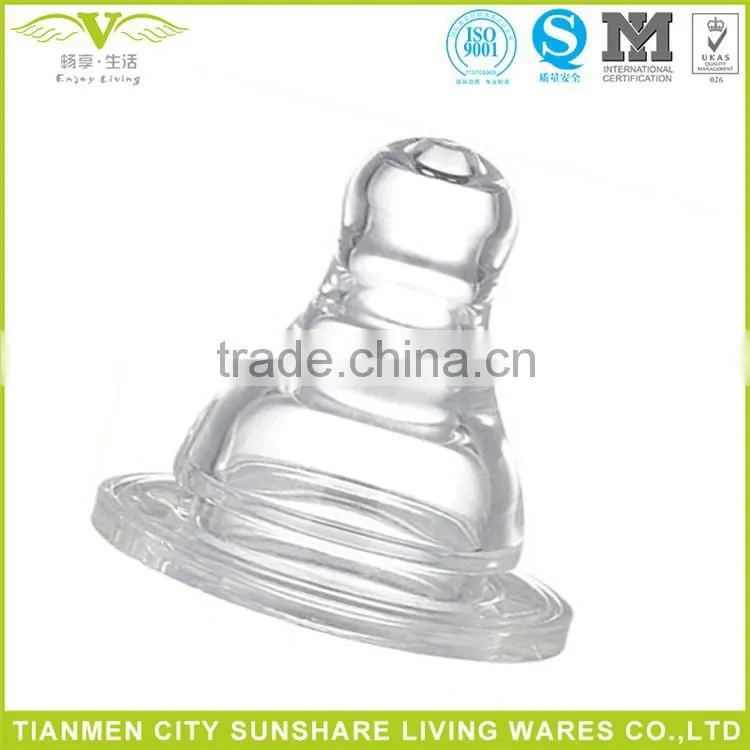 Medium Flow Silicone nipples, Standard Replacement Nipple