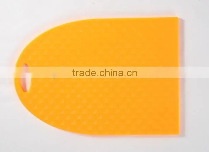 New Design Shape PP Material Cutting Board Environmental Protection Chopping Board With Hang