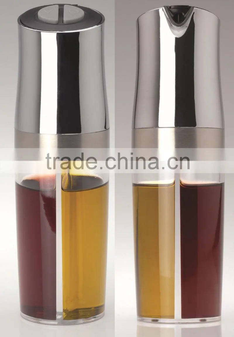 2 in 1 Oil & Vinegar Dispenser Mister Dispenser For Cooking Oil & Vinegar Bottle