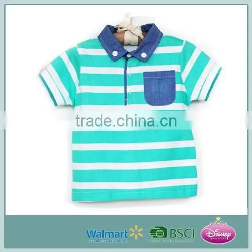 Handsome Stripe Kid's T-shirt Boy T-shirt Cheap Price