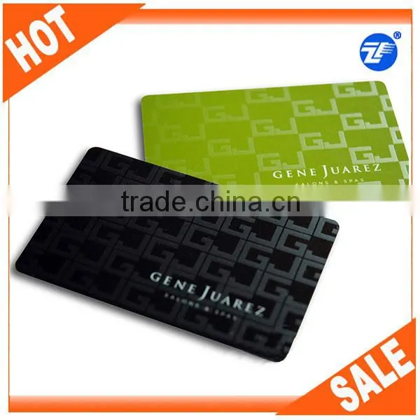 Credit Card Size PVC barcode keychain card
