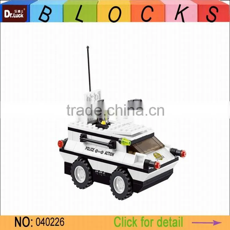 Super police patrols block set