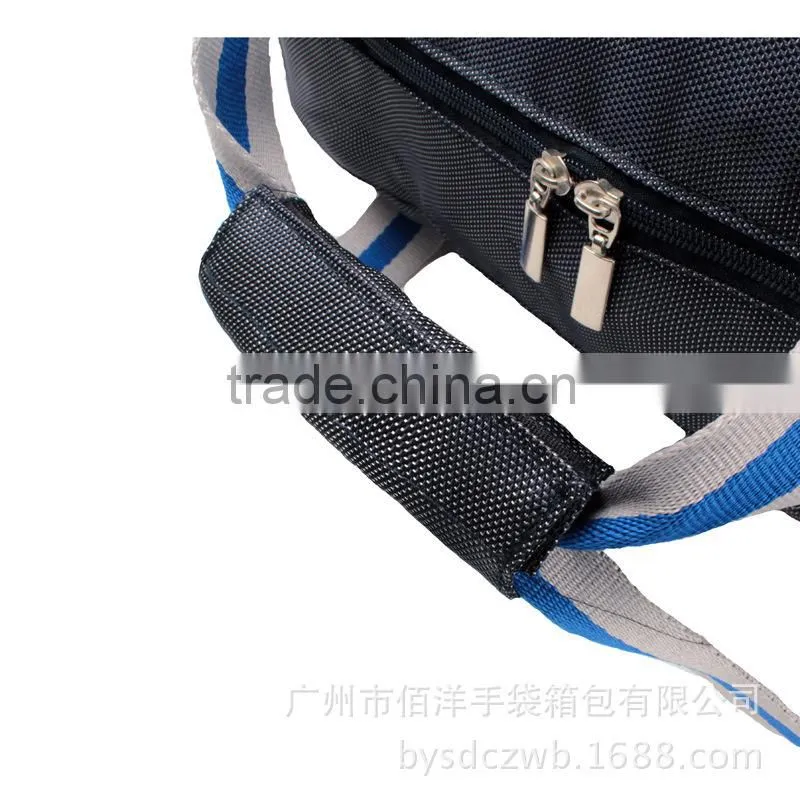 2015 Promotional stripe pu long leg waist for men