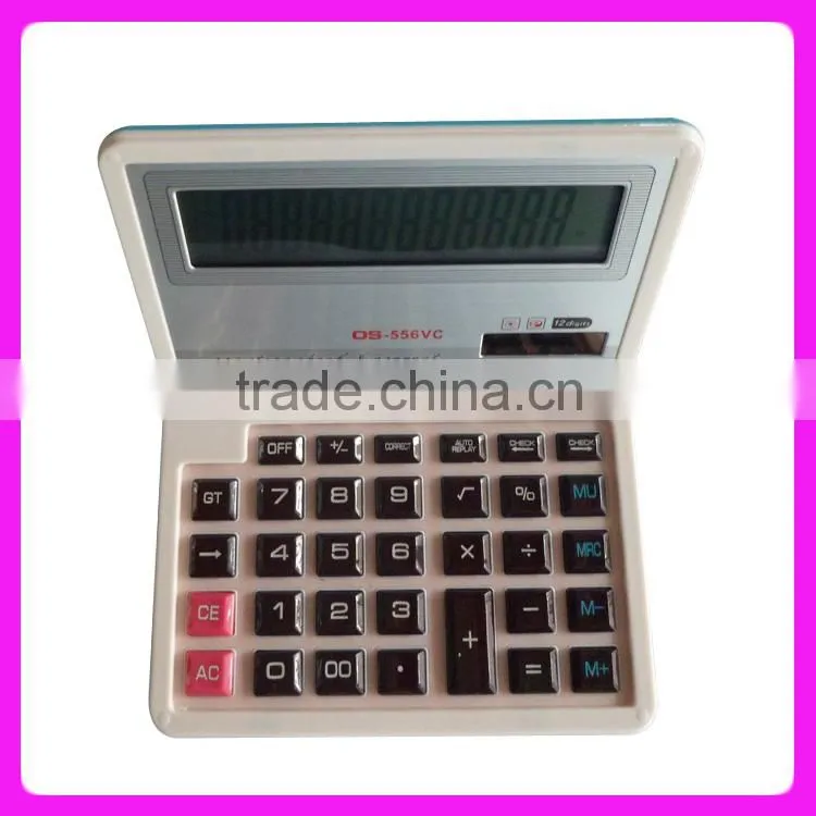 112 Steps functional foldable electronic calculator CT-8855V,solar calculator