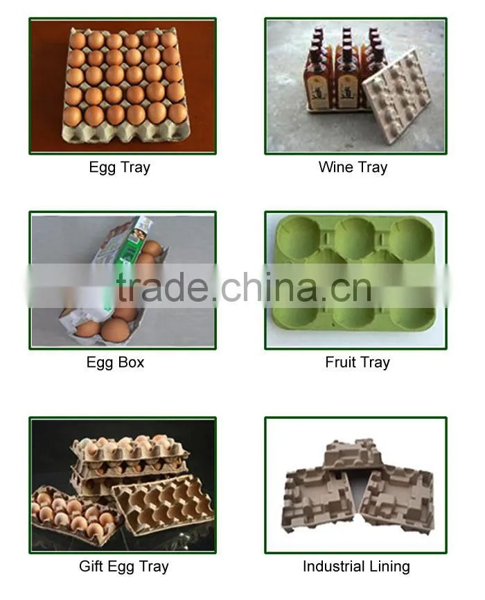 Small Egg Tray Machine Egg Tray Fiber For Sale