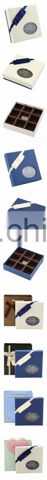 custom luxury cardboard packaging paper gift boxes for candy