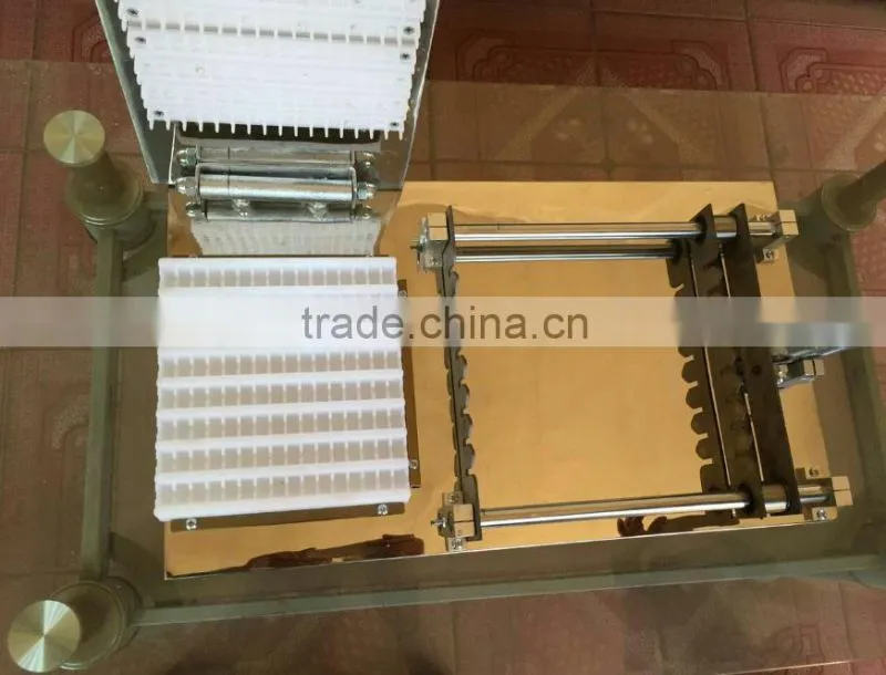 Stainless steel meat kebab machine/Manual skewer machine for sale