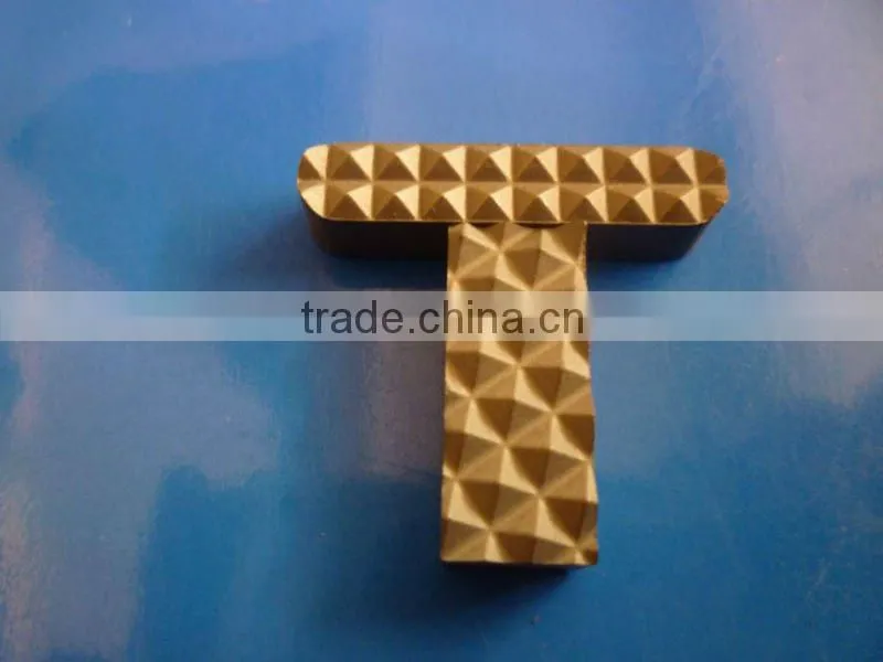 tungsten carbide gripped inserts for holding drill rods in diamond drilling industry