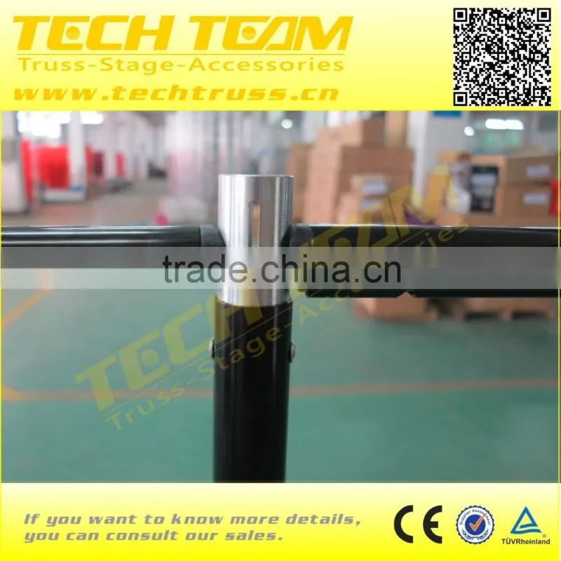 1.3m-2.1m Telescopic Cross-Bars Backdrop Pipe&Drape For Wedding Party