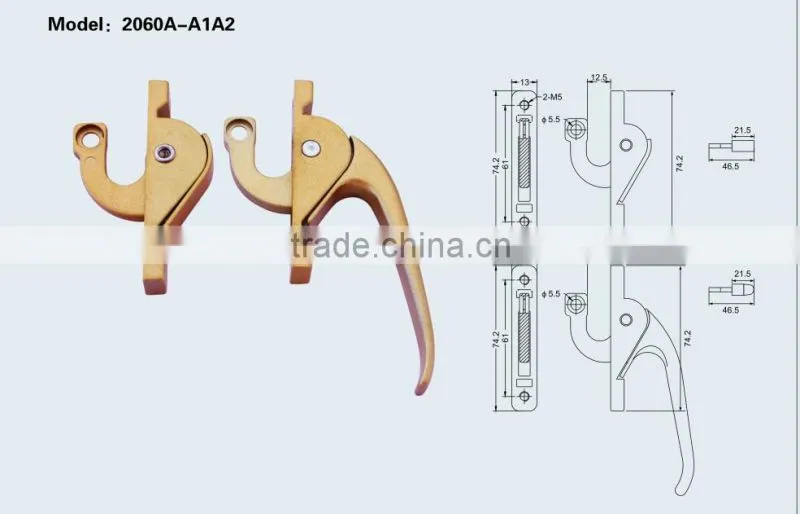 window linked handle 2060A-A1A2