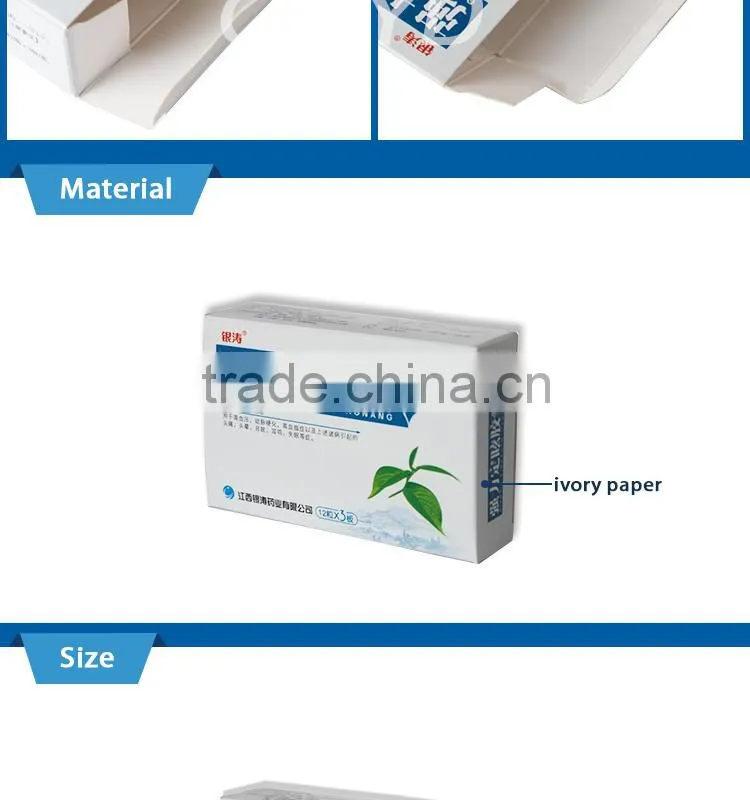 custom folding child proof medicine box
