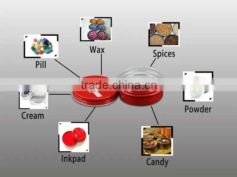 40g cosmetic packaging jar for spices