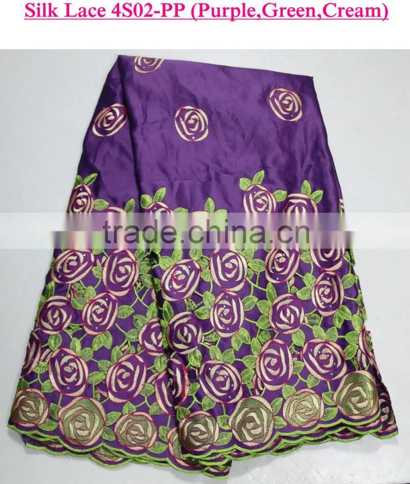 Fashion wedding dress raw silk fabrics natural silk fabric pure silk fabric