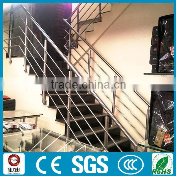 Customized manufacture price high quality stairs stainless steel deck railing