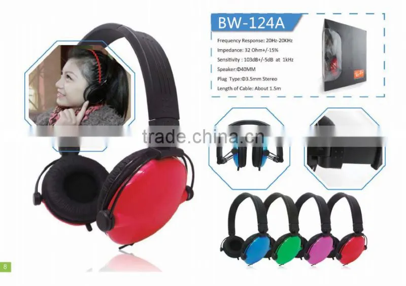 OEM headphone mega bass headphones from china