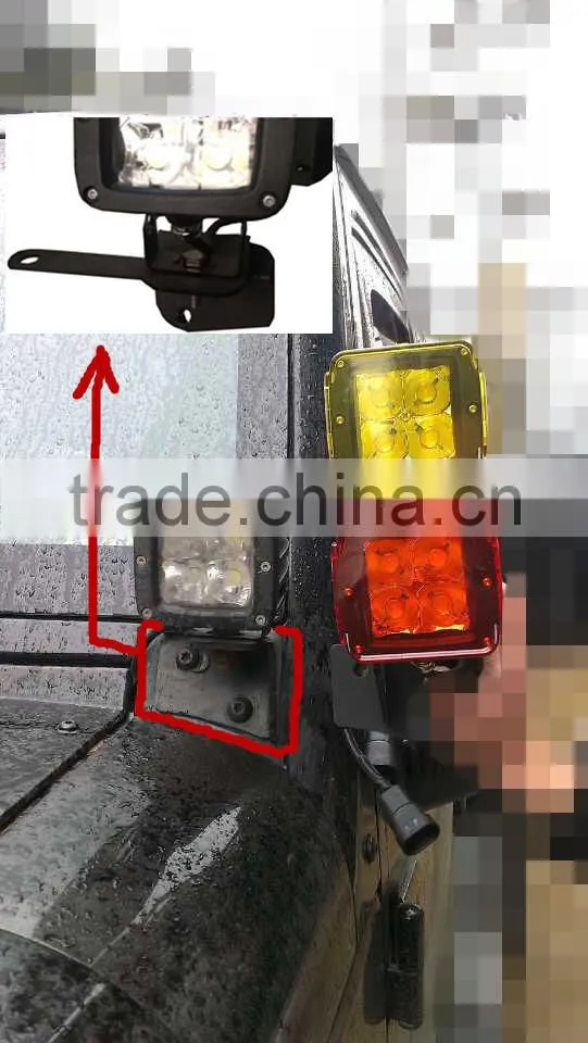 Mount bracket accessories jeep windscreen brackets uesd for 50inch -52inch led light bar