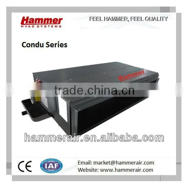 water chilled ceiling concealed fan coil units