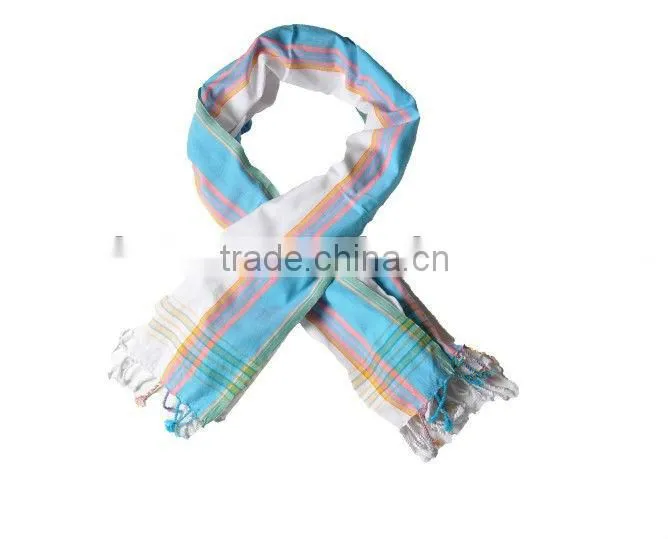 stripped cotton kikois kikoy or 100% cotton beach pareo