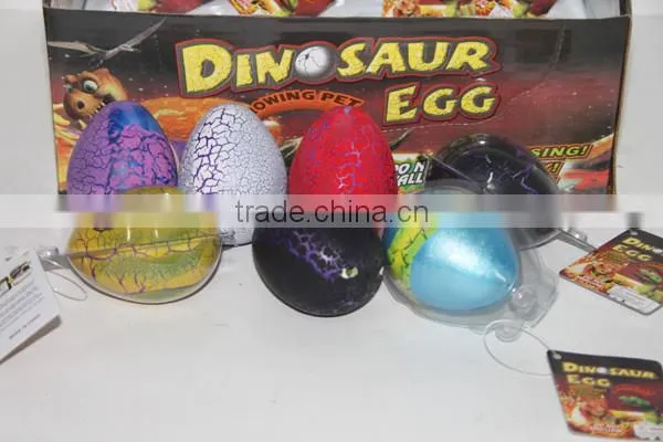 Hot sale christmas dinosaur toys growing dinosaur egg toy