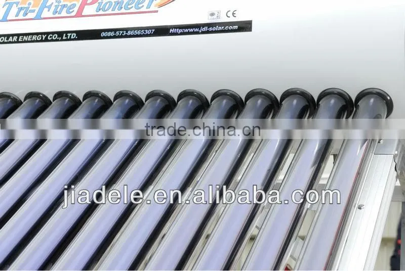 Unpressurized solar water heater