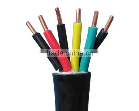 price high voltage power cable XLPE Insulated PVC Sheath Copper Braid Screened Flexible Control Power Cable