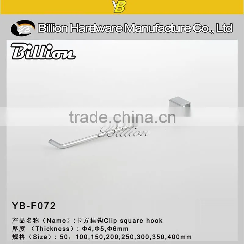 Retail slatwall hooks for hanging clothes Slat board hooks
