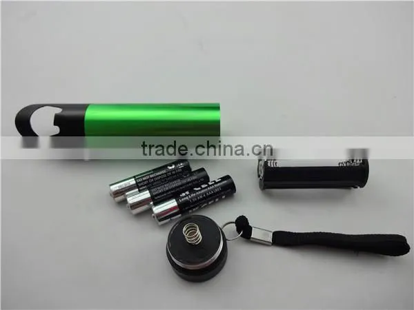 GS-8088 Multifunction Aluminum Alloy Small 3 LED Flashlight / Keychain / Bottle Opener