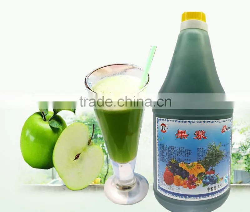 Green apple concentrate fruit juice
