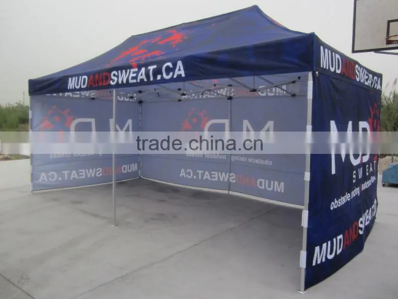Advertising full color printing sports party tent 3x3