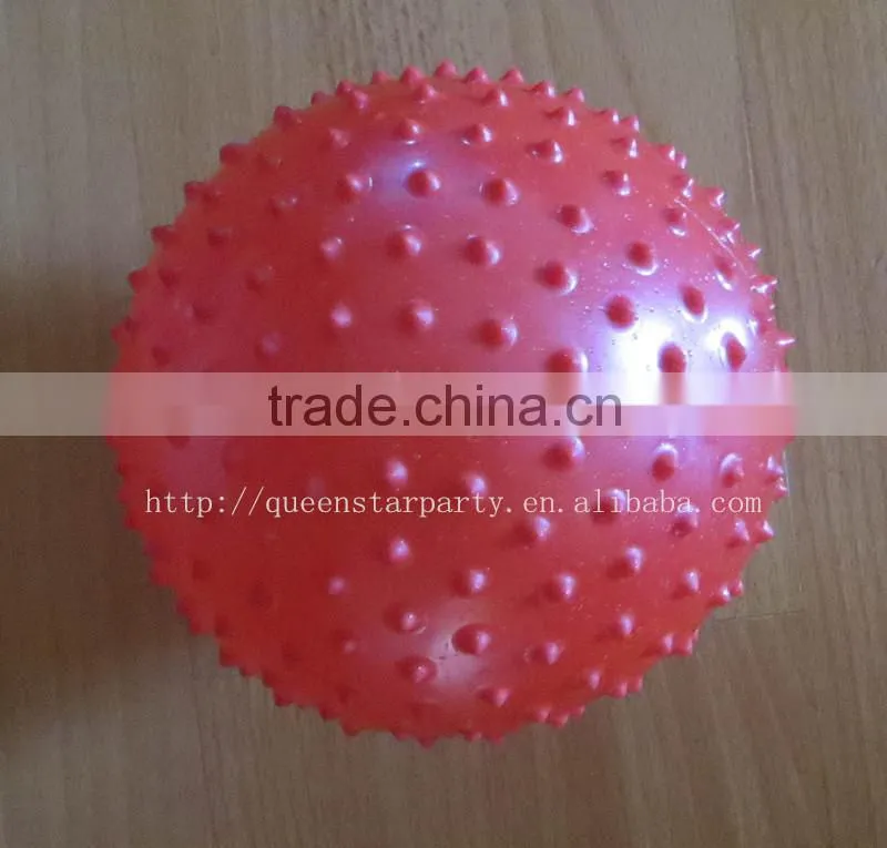 spiky massage ball pvc-plastic inflatable toy balls fitness ball