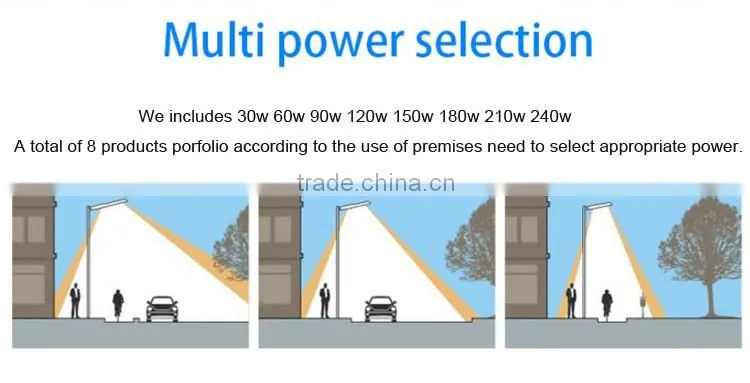 Modular design led street light 30w-240w for public led street light
