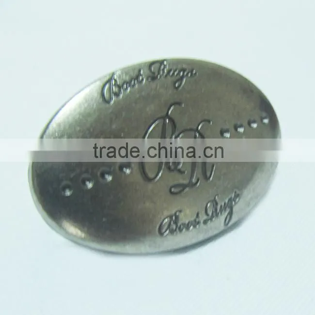 metal nameplate logos
