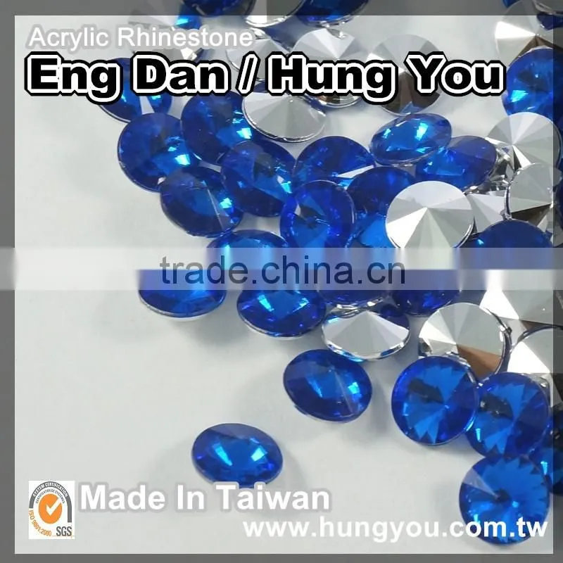 High Quality Bulk Lustrous Oblong shaped Point Back Imitation Gemstones