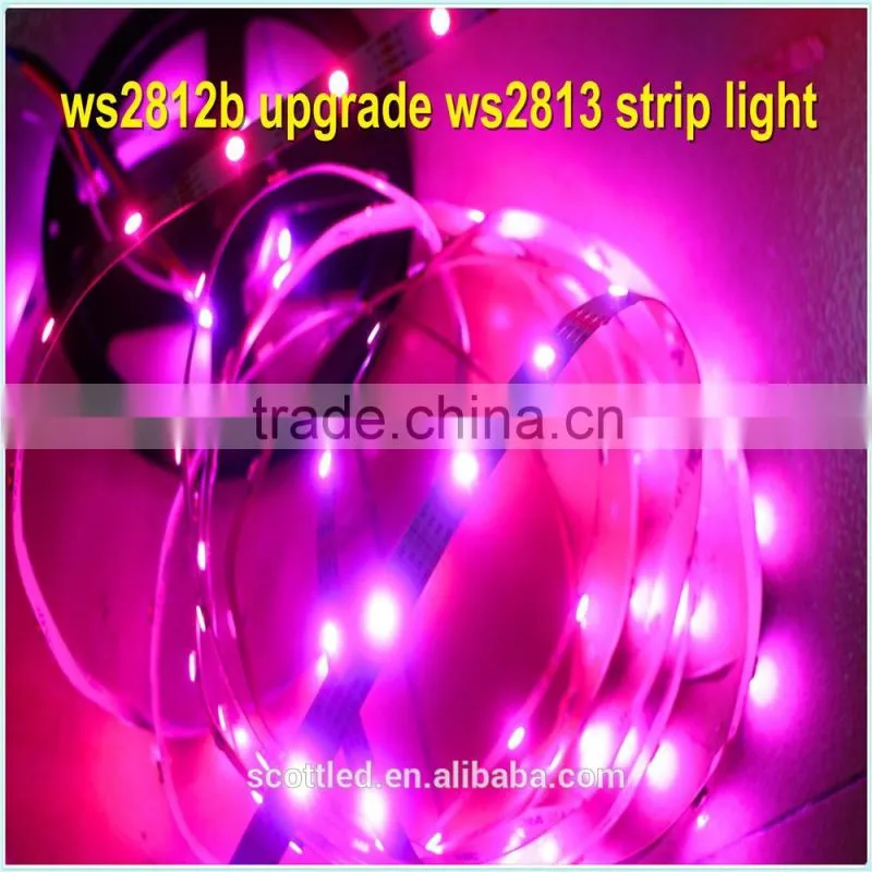 ws2812b upgrade ws2813 led strip light with 30leds/m damaged 1pcs led don't effect all led working on same time New Items
