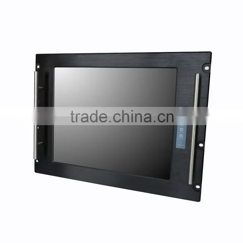 17 inch large RS-232/USB(optional) interface lcd display flexible touch screen/ moniter with 1ch LVDS