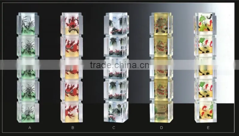 Crystal lamp parts