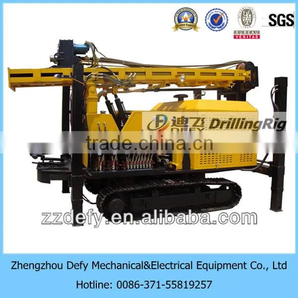 400m deep pneumatic water well drill rigs--Hot sale in Russia