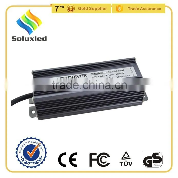 120w 100w floodlihjy led power supply 36v 25v 3000mA