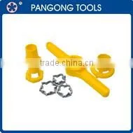 6 Piece screw thread marker tool Small Die set for threading