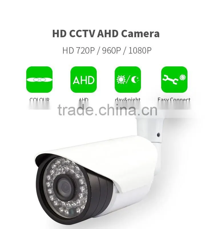 Vitevison Shenzhen China factory wholesale price HD 1.3MP bullet vandal proof IR CCTV AHD camera