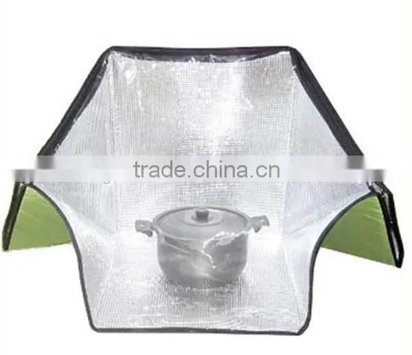 New design Portable camping solar BBQ/ solar oven/ solar cooker panel