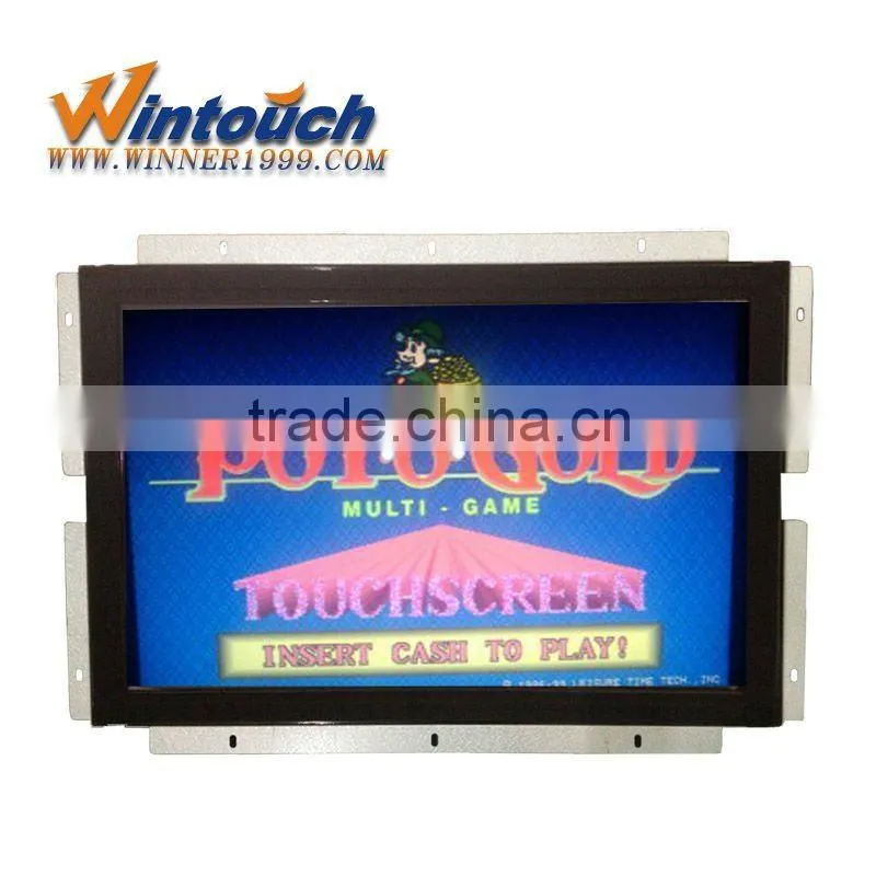 17inch open frame lcd IR touch monitor use for POG WMS game