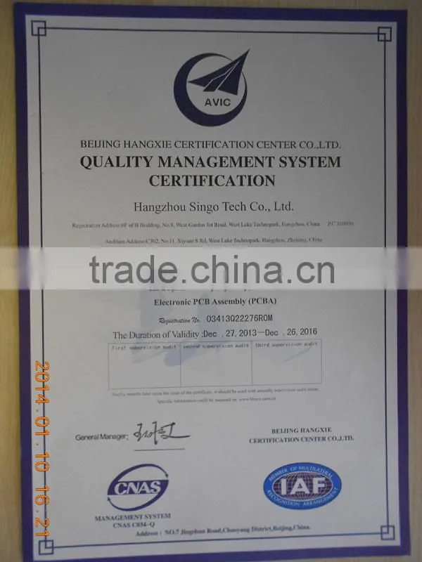 Multilayer PCB manufacture and assembly