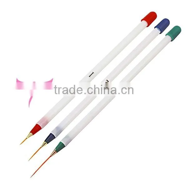 3pcs set professional Nail Art Liner Brush