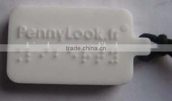 silicone hangtag