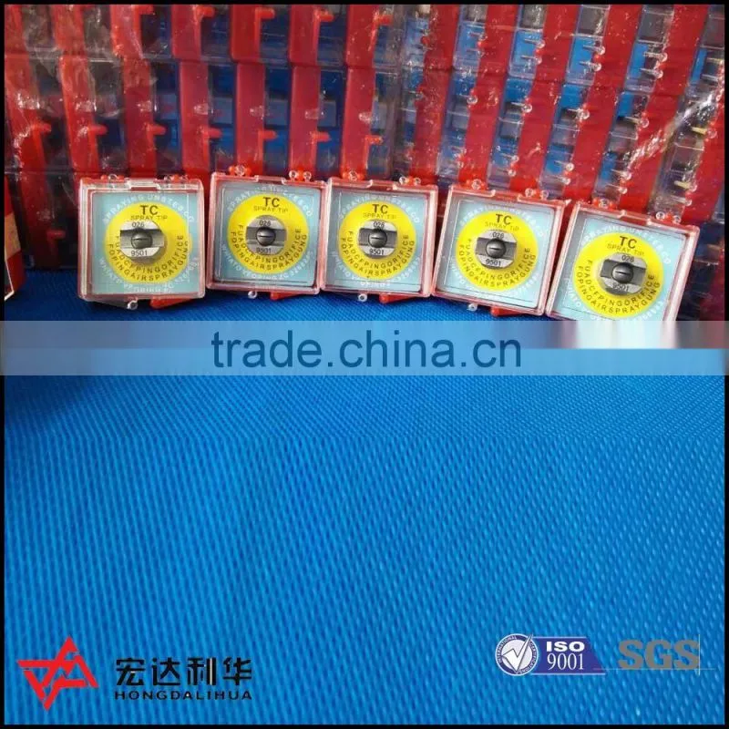 Tungsten Carbide Spraying for Fog Mist Oil Nozzles