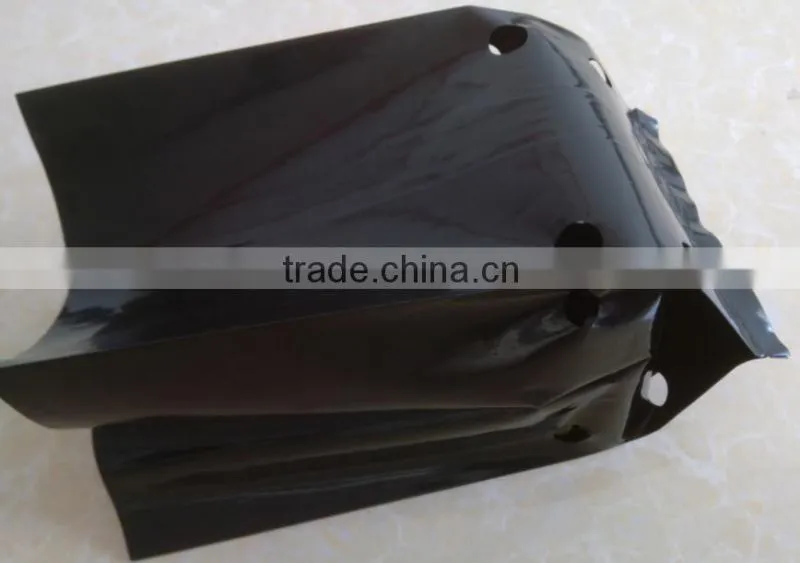 Small size 25 mircon black LDPE plastic plant bag
